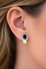 Brillant Saphir Ohrstecker