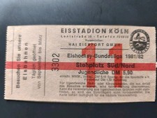 Eintrittskarte Kölner Haie -