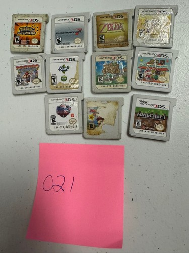 Nintendo 3ds games lot - lot,