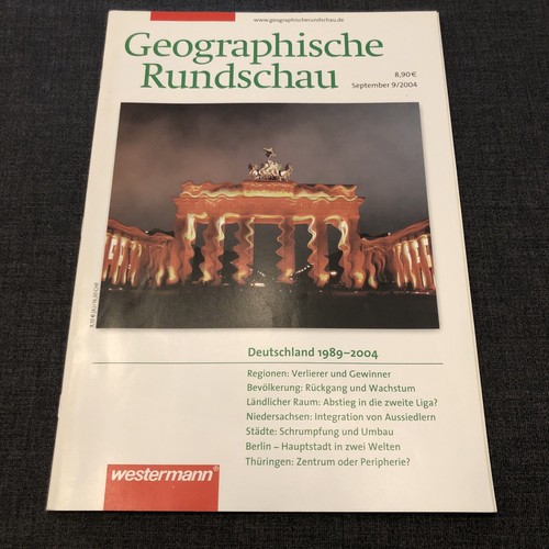 Geographische rundschau 2004 - geographische,