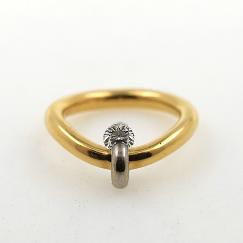 Ring 750 gold - 18, kt