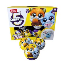 ZURU 5 Surprise Plushy Pets Serie 2 (3Er-Pack) Plüschtiere Zum Sammeln - NEU OVP