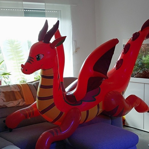 Inflatable world drache - inflatable,
