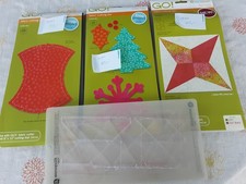 3 x Stanzen für Accuquilt GO