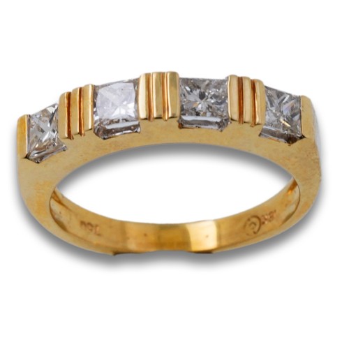 Ring 750 gold karat - 750, 18