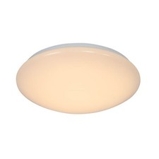 Nordlux LED Deckenleuchte Montone Weiß rund Ø36cm IP44 18W 2000lm warmweiß 2700K