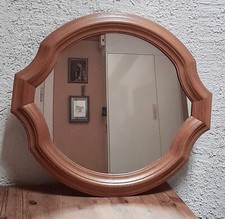 Garderobenspiegel Eichenholzrahmen 57 cm breit, 51 cm hoch