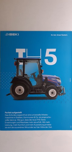 Iseki 5 kommunalschlepper - iseki:, th
