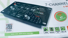 IBIZA DJ21USB-BT  4 Way / 4 Voies 7 Kanäle Mixer Mischpult mit USB Bluetooth