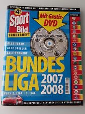 SPORT BILD - Bundesliga 2007/2008 - Sonderheft - Riesenposter Spielpläne + DVD