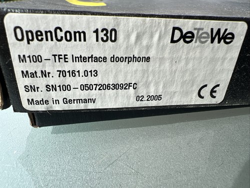 Aastra opencom 130 - opencom, tfe