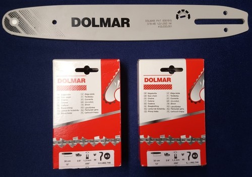 Dolmar set sägeschiene - 1x,