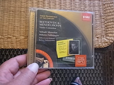 1 CD BEETHOVEN & MENDELSSOHN YEHUDI MENUHIN; WILHELM FURTWÄNGLER BERLINER PHILHA