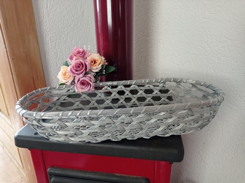 Antiker draht brotkorb - draht,