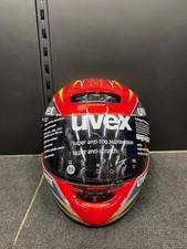 UVEX Supersonic rot / gelb / grau Integralhelm Motorradhelm - XS/L