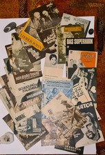Konvolut 23 x  alte DDR Filmprogramme 1950er 1960er  Progress Kino  Werbung 