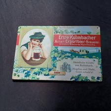 Blechschild erste kulmbacher - blechschild,