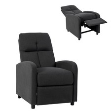 clever pick TV-Sessel - grau - Relaxfunktion Sessel Cocktailsessel Fernsehsessel