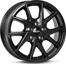 4x Alufelgen OXXO CROW BLACK für Kia Kia pro_cee'd (II) JD 16 Zoll Felgen