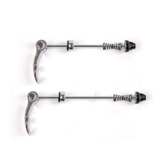 Schnellspanner Set Fahrrad Alu Vorderrad 100mm Hinterrad 135mm VR HR Hohl Achse 