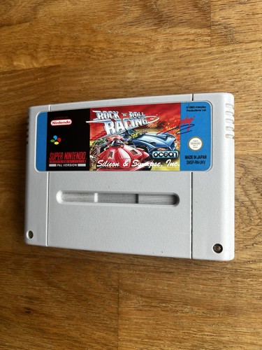 Rock roll racing snes - racing,
