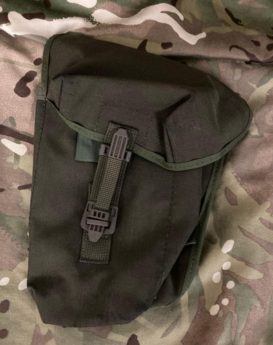 Water canteen webbing carrier - canteen,