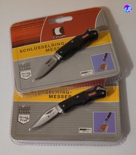 2X Schlüsselring-Messer