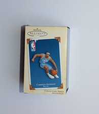 Carmelo Anthony - Denver Nuggets 2005 Weihnachts-Ornament + Karte NBA Keepsake