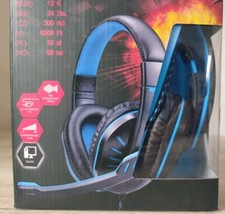 Gaming-Headset - Schwarz/Blau