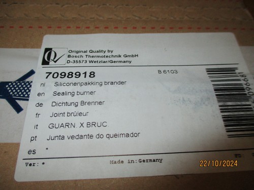 Bosch 7098918 nefit hr30 - bosch,