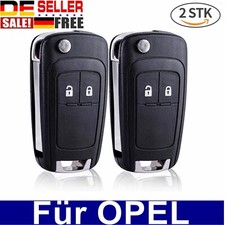 2X Auto Ersatz Klappschlüssel