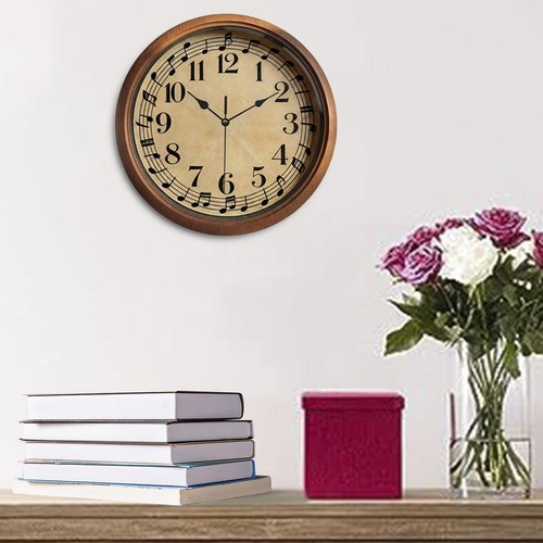 Moderne runde wanduhr mit - moderne,