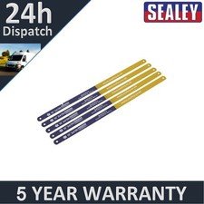 Sealey HSS Bi-Metall Bügelsägeblatt 24tpi 300mm 5er Pack HSB0524