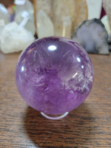 Klare amethyst kugel - amethyst,