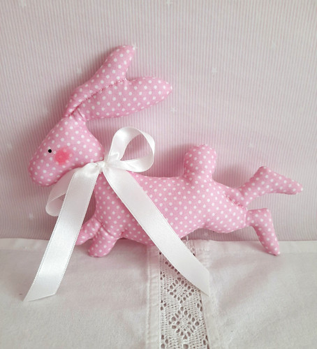 Hase rosa tilda deko - hase,,