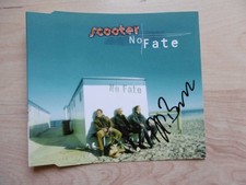 H. P. Baxxter Autogramm signed CD-Cover "Scooter - No Fate"