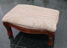 Alte Antike Vintage Fußbank