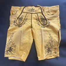 Stockerpoint Herren Trachthose Jeans Gr L In Gelb Gebraucht