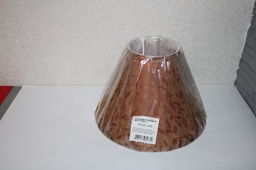 Lampenschirm rund bronze gold - rund,