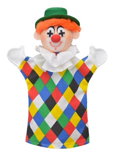 Handpuppe clown logo - handpuppe, logo,