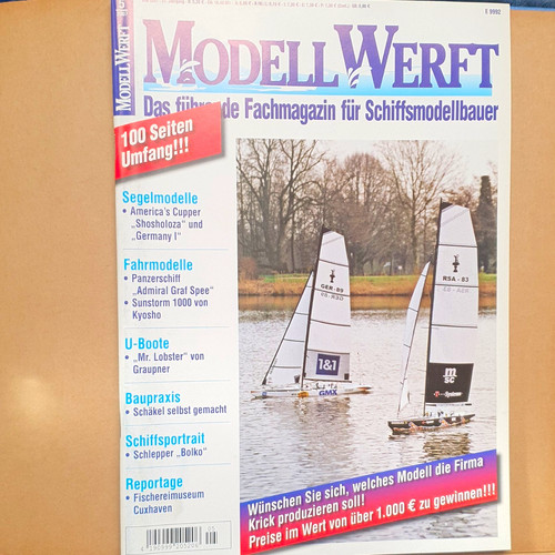 Zeitschrift modellwerft - zeitschrift,