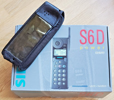 #B520 Siemens S6D power Handy Telefon GSM Mobiltelefon anthrazit in OVP
