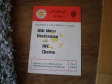 Programm   Motor Nordhausen  -