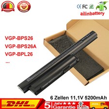 Akku für Sony Vaio VGP-BPS26A VGP-BPS26 VGP-BPL26 PCG-71811M PCG-71911M Laptop