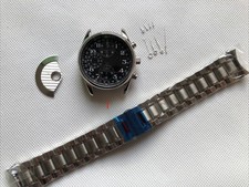 40mm stainless steel - 40mm, watch