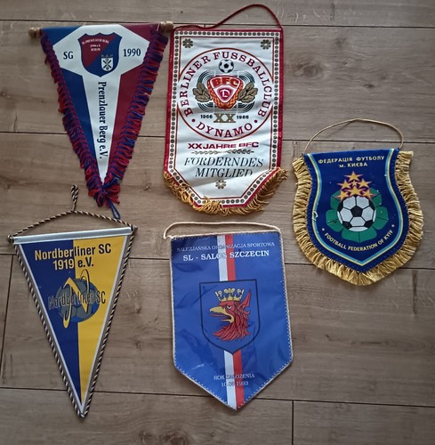 Fußball wimpel sammlung - fußball-wimpel,