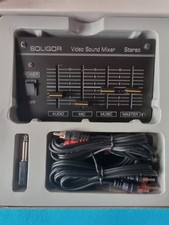 SOLIGOR Video Sound Mixer Stereo Mischpult