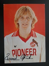 Bernd Schuster  1.FC Köln seltene Pioneer-Satzkarte 1979/80 ungeklebt signiert 