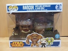 Funko POP! 3 Pack RANCOR with Luke Skywalker & Slave Oola UNGEÖFFNET in OVP