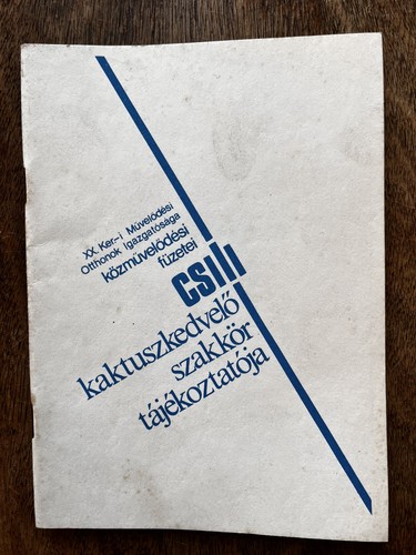 Kaktusliebhaber heft auf - kaktusliebhaber,